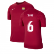 2021-2022 Barcelona Training Shirt (Noble Red) (XAVI 6)