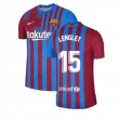 2021-2022 Barcelona Vapor Match Home Shirt (LENGLET 15)