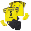 2021-2022 Borussia Dortmund Home Baby Kit (ZAGADOU 5)