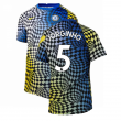 2021-2022 Chelsea Dry Pre-Match Training Shirt (Blue) (JORGINHO 5)