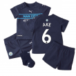 2021-2022 Man City 3rd Baby Kit (AKE 6)