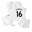 2021-2022 Man City Away Baby Kit (RODRIGO 16)