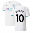 2021-2022 Man City Away Shirt (DICKOV 10)