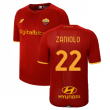 2021-2022 Roma Home Shirt (Kids) (ZANIOLO 22)