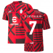 2022-2023 AC Milan Pre-Match Jersey (Red) (S.CASTILLEJO 7)