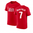 2022-2023 Atletico Madrid Swoosh Tee (Red) (JOAO FELIX 7)