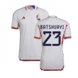 2022-2023 Belgium Authentic Away Shirt (BATSHUAYI 23)