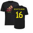 2022-2023 Belgium DNA Graphic Tee (Black) (DE KETELAERE 16)