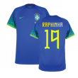 2022-2023 Brazil Away Shirt (RAPHINHA 19)