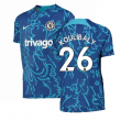 2022-2023 Chelsea Pre-Match Training Shirt (Blue) - Kids (KOULIBALY 26)