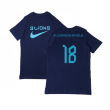 2022-2023 England Three Lions Tee (Navy) - Kids (Alexander-Arnold 18)