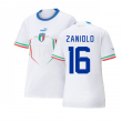 2022-2023 Italy Away Shirt (Ladies) (ZANIOLO 16)