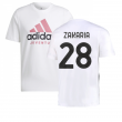 2022-2023 Juventus DNA Graphic Tee (White) (ZAKARIA 28)