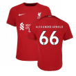 2022-2023 Liverpool Vapor Home Shirt (ALEXANDER ARNOLD 66)