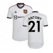 2022-2023 Man Utd Authentic Away Shirt (ALEX TELLES 27)