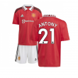 2022-2023 Man Utd Home Mini Kit (ALEX TELLES 27)