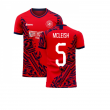 Aberdeen 2024-2025 Home Concept Football Kit (Libero) (MCLEISH 5) - Adult Long Sleeve