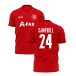 Aberdeen 2023-2024 Home Concept Football Kit (Airo) (CAMPBELL 24)