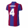 Barcelona 1980-1981 Retro Football Shirt (KOEMAN 4)