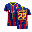 Barcelona 2020-2021 Home Concept Football Kit (Libero) (RAPHINHA 22)