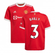 Man Utd 2021-2022 Home Shirt (Kids) (BAILLY 3)