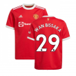 Man Utd 2021-2022 Home Shirt (Kids) (WAN BISSAKA 29)