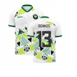 Nigeria 2024-2025 Away Concept Football Kit (Libero) (DENNIS 13) - Adult Long Sleeve