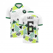 Nigeria 2025-2026 Away Concept Football Kit (Libero) (WEST 6) - Adult Long Sleeve