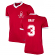 Nottingham Forest 1979 European Cup Final Retro Football Shirt (Gray 3)