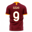 Roma 2024-2025 Home Concept Football Kit (Libero) - No Sponsor (DZEKO 9)