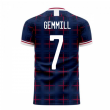 Scotland 2020-2021 Home Concept Shirt (Fans Culture) (GEMMILL 7)