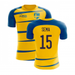 Sweden 2024-2025 Home Concept Football Kit (Airo) (SEMA 15)