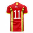 Wales 2024-2025 Home Concept Football Kit (Libero) (BALE 11)