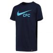 2022-2023 Chelsea Swoosh Tee (Navy) - Kids