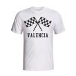 Valencia Waving Flags T-shirt (white)