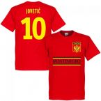 Montenegro Jovetic 10 Team T-Shirt - Red