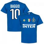 Inter Baggio 10 Team T-Shirt - Royal