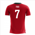 2024-2025 Portugal Airo Concept Home Shirt (Figo 7) - Kids