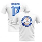 Marek Hamsik Slovakia Illustration T-Shirt (White)