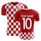 2024-2025 Croatia Flag Concept Football Shirt (Your Name)