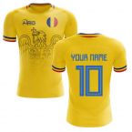 2024-2025 Romania Home Concept Football Shirt (Your Name)