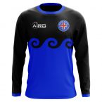 Iceland 2018-2019 Long Sleeve Third Concept Shirt (Kids)