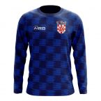 Croatia 2018-2019 Long Sleeve Away Concept Shirt (Kids)