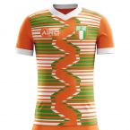 Ivory Coast 2018-2019 Home Concept Shirt - Adult Long Sleeve