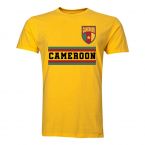 Cameroon Core Football Country T-Shirt (Yellow)