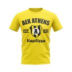 AEK Athens Established Football T-Shirt (Yellow)