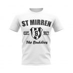 St Mirren Established Football T-Shirt (White)