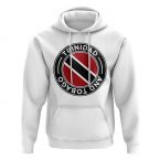 Trinidad and Tobago Football Badge Hoodie (White)