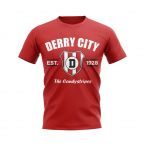 Derry City Established Football T-Shirt (Red)