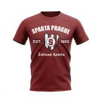 Sparta Prague Established Football T-Shirt (Maroon)